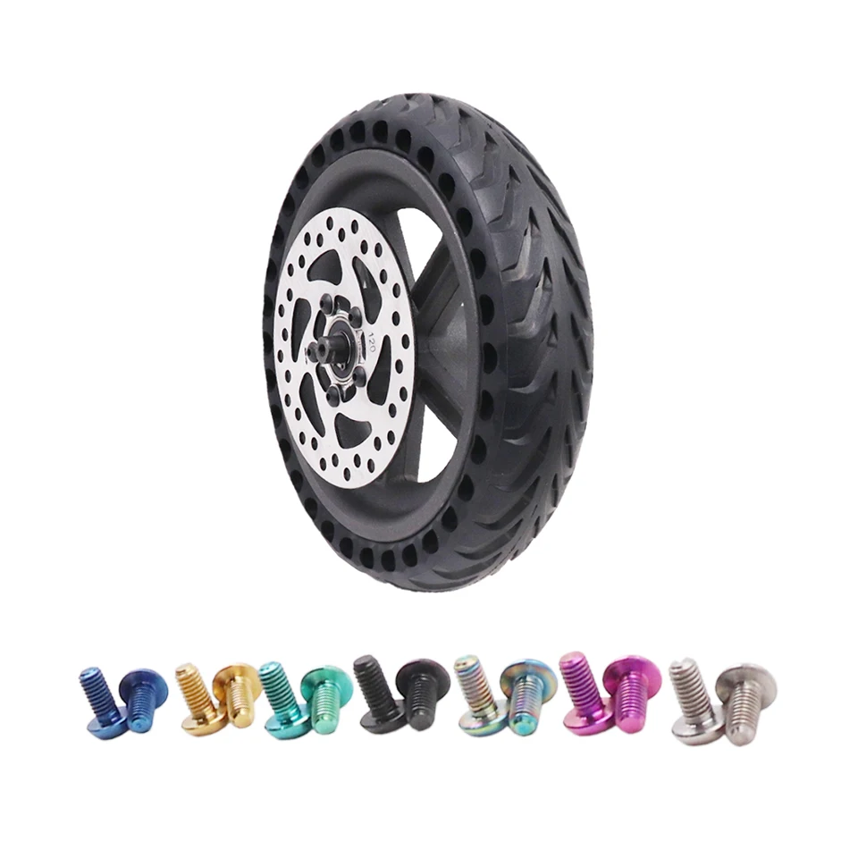 Обновленный электрический скутер 120 мм 110 тормозной диск титановые винты Ti для