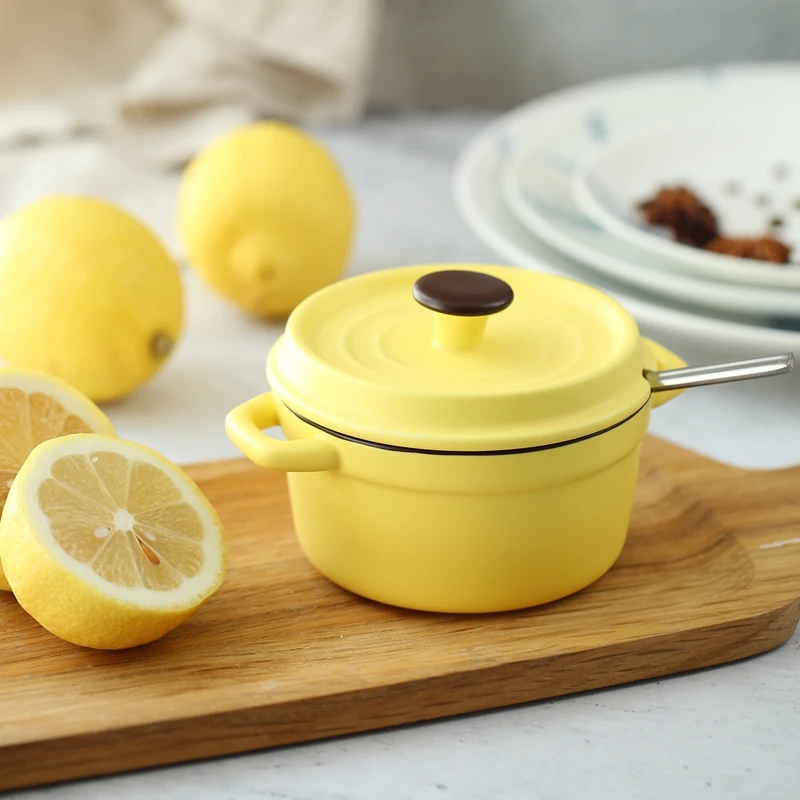 Кухонный пейзаж линия Макарон керамический набор банок для приправ банка