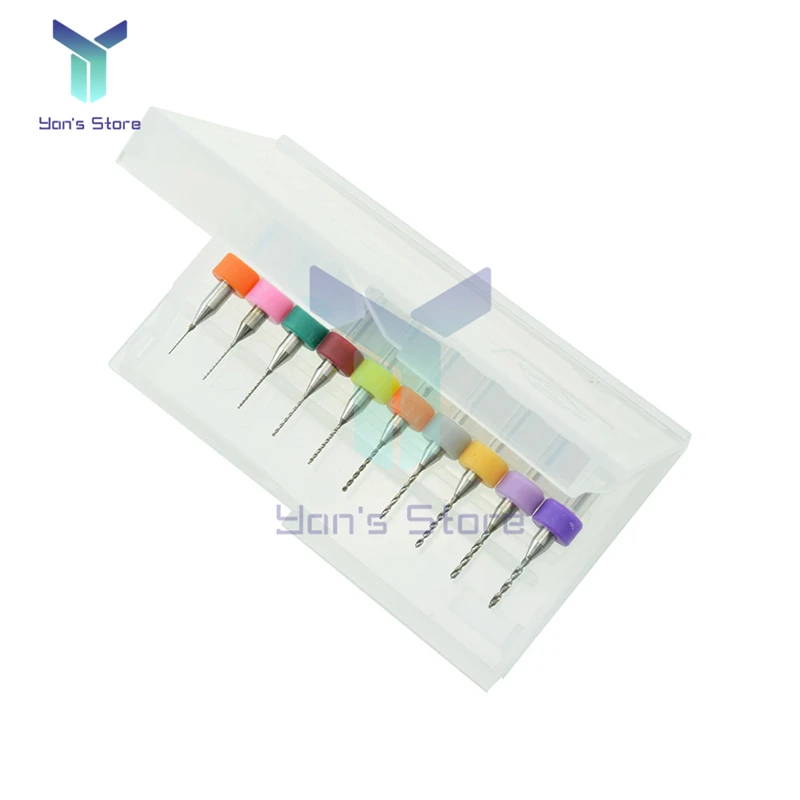 Печатная плата 0 3-1 2 мм фрезы для микросверл ЧПУ печатная спиральное сверло