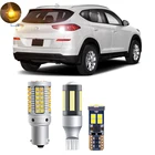 Автомобильные светодиодные лампы Canbus, для Hyundai Tucson, 2019, 2020, задний габаритный фонарь + задний фонарь + светильник поворота