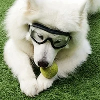 pet dog sunglasses uv protection windproof anti breaking goggles pet eye wear dog swimming skating glasses accessaries