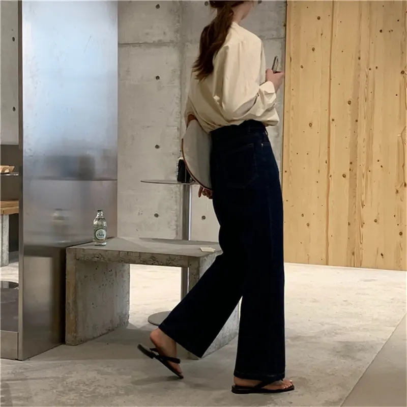 HziriP короткие женские с высокой талией джинсовые тонкие винтажные Новые прямые