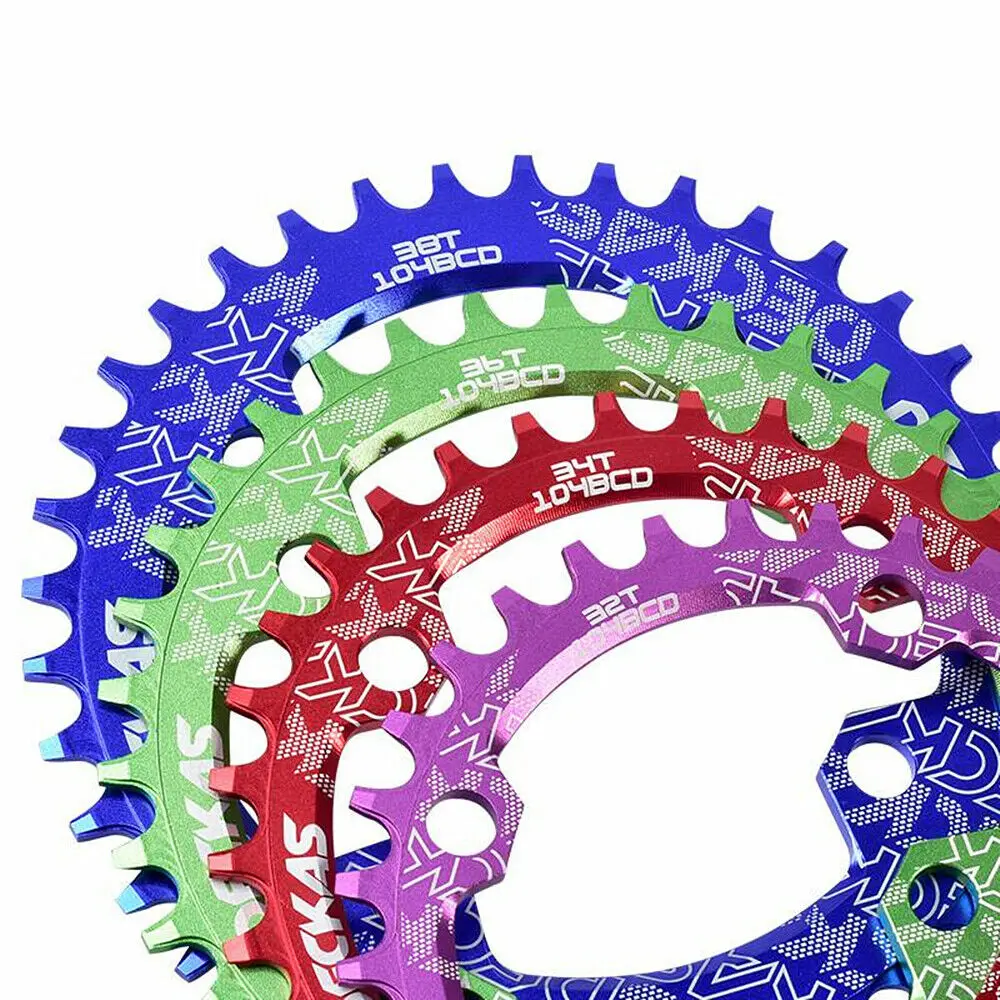 Звездочки звездочки для велосипеда BMX 32T 34T 36T 38T Овальные Алюминиевые CNC