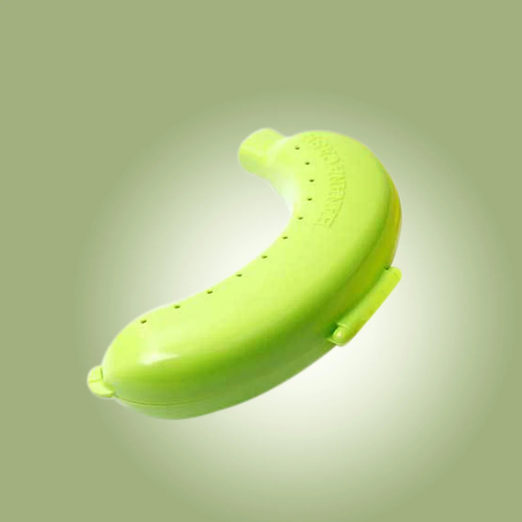 

3Pcs Cute Banana Case Protector Box Container Trip Outdoor Lunch Fruit Storage Box Holder Banana Trip Outdoor Travel Storage Box