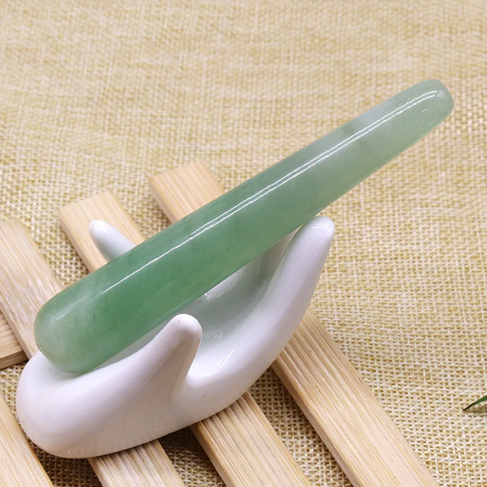 Fatigue Reduce Healing Circulation Improve Wands Natural Crystal Massage Stick Facial Handhold Stone Spiritual Growth |