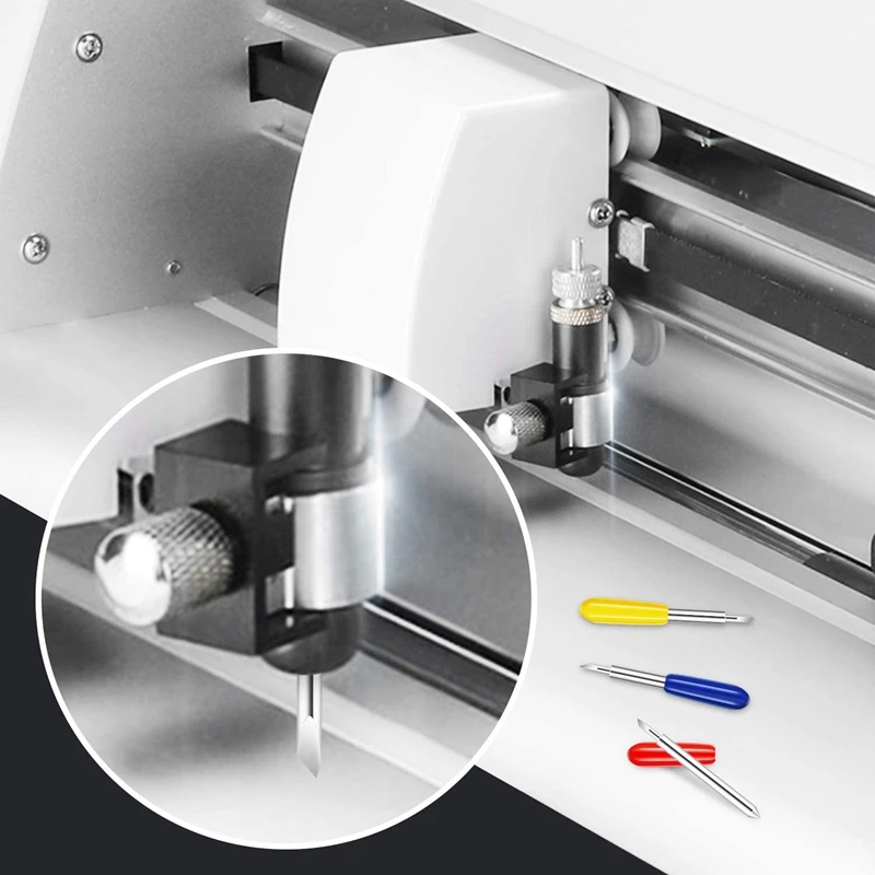 100 шт. режущие лезвия для Cricut Explore Air/Air 2 выражение выражения 30 45 60 градусов