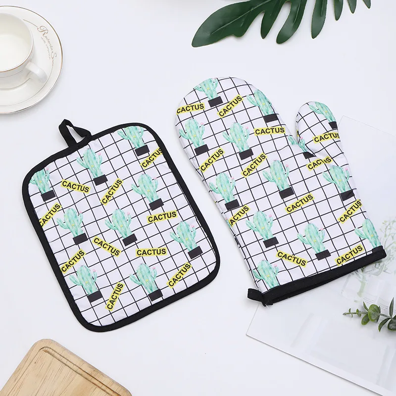 Перчатки для выпечки с защитой от горячего воздействия коврик микроволновой