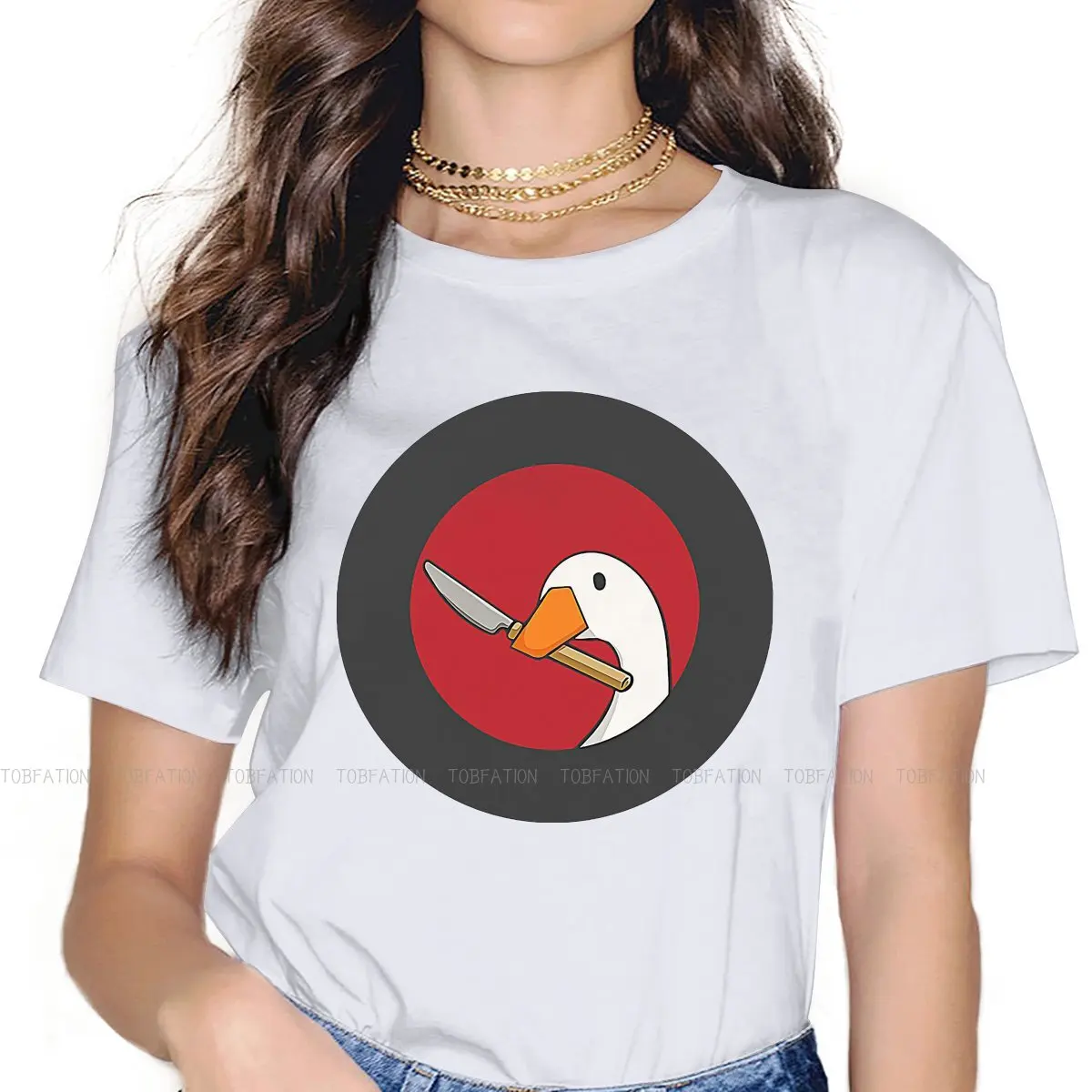 

Do Crimes Special TShirt for Girl Untitled Goose Game Funny Game 5XL New Design Graphic T Shirt Stuff Ofertas