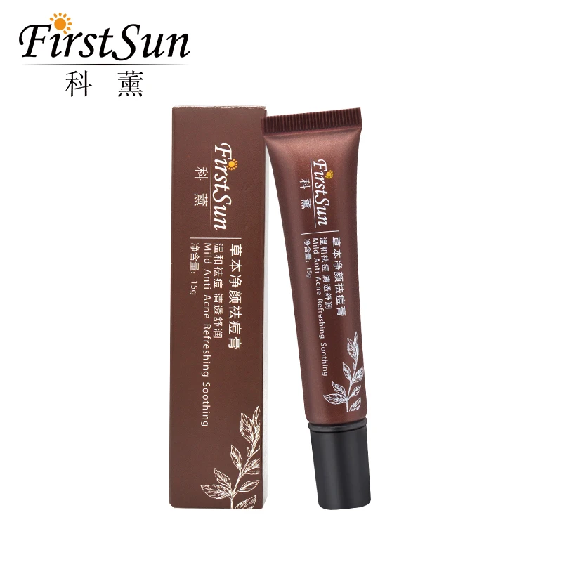 Firstsun травяной крем для лечения акне контроль жирности увлажняющий отбеливающий