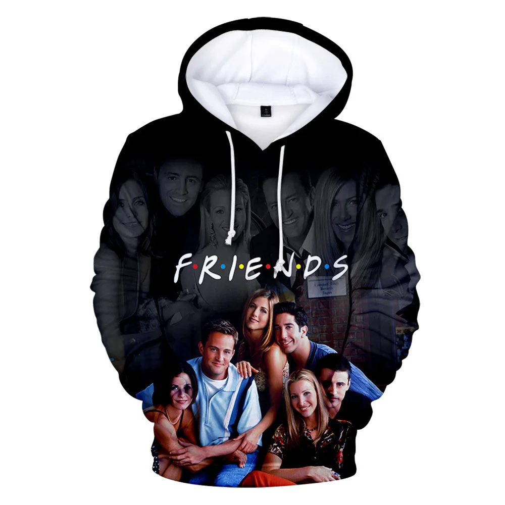 

Friends TV Shows 3D Printed Women Hoodies and Sweatshirts Boys Girls Kids Streetwear Hip Hop Funny Hooded Jacket Male Tracksuit