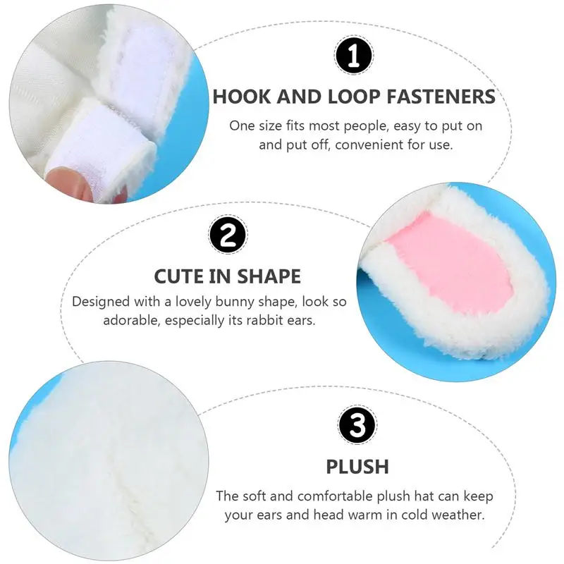 

1Pc Bunny Hat Cosplay Lovely Cartoon Photo Prop Rabbit Ear Hat Costume Accessory