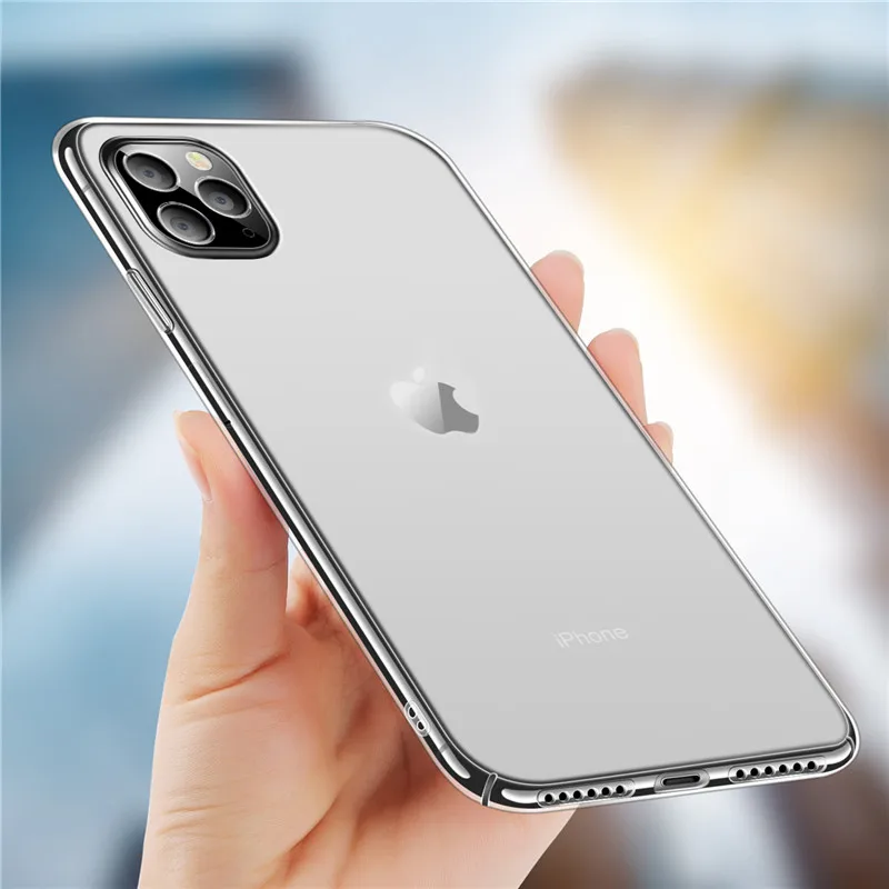 Ударопрочный прозрачный чехол Ottwn для телефона iPhone 11 Pro Max X XS XR Xs 7 8 6 6S Plus жесткий