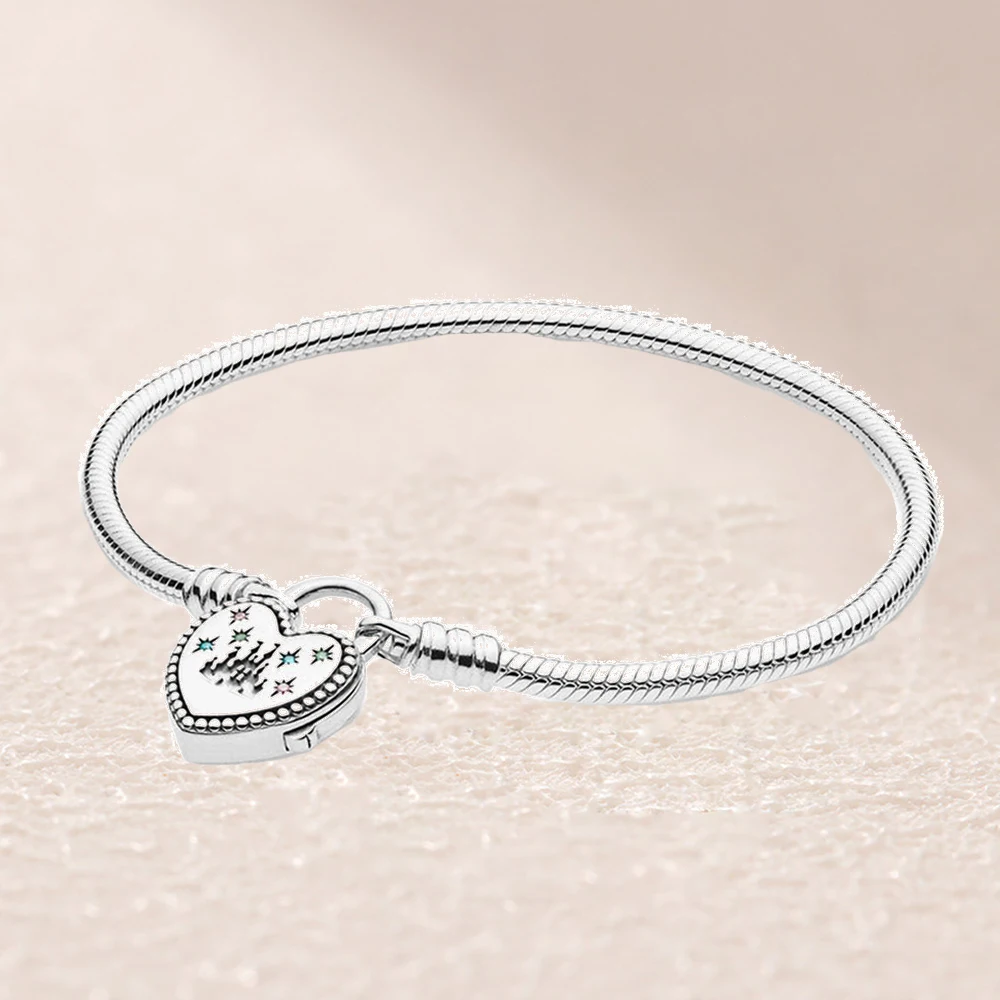 

597993PCZMX Fantasyland Castle Heart Bracelet