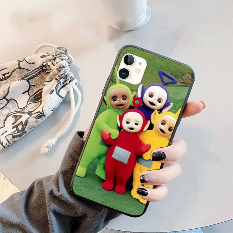 

cute cartoon Teletubbies Phone Case for iPhone 11 12 mini pro XS MAX 8 7 6 6S Plus X 5S SE 2020 XR