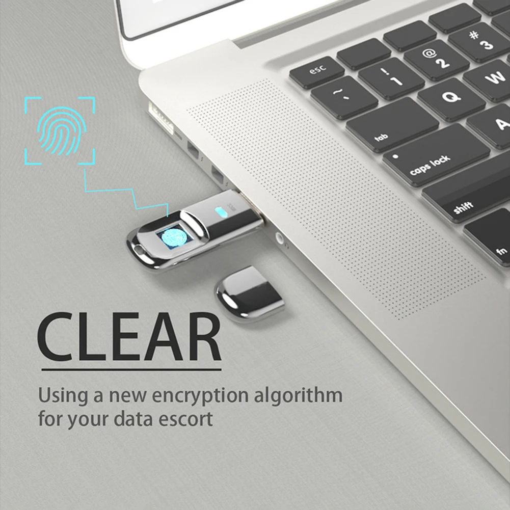 Флэш-накопитель USB2.0 сканер отпечатка пальца точный идентификатор управление