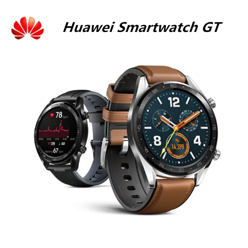 Huawei Watch GT Смарт часы Поддержка GPS NFC 14 дней работы от аккумулятора 5 ATM