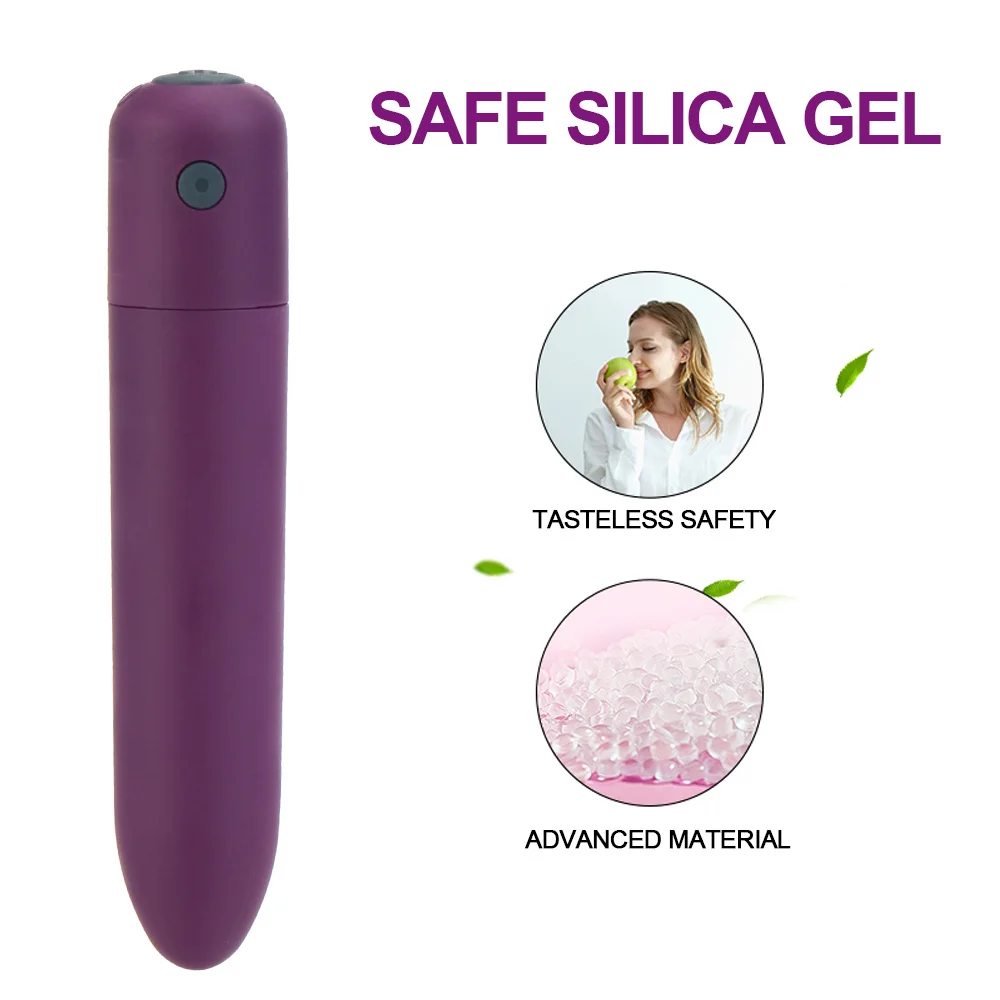 Женский мини-вибратор 10 скоростей вибропуля Стимулятор клитора массажер точки G