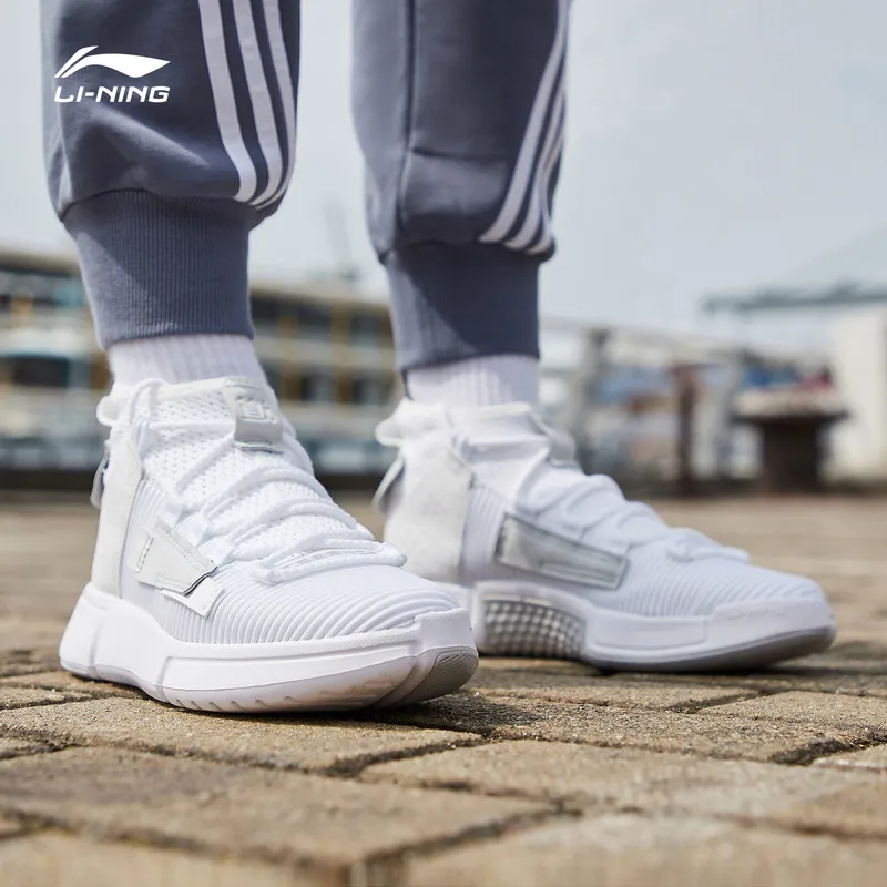 Li-Ning/женская Баскетбольная обувь ESSENCE II WS для отдыха; удобная спортивная обувь с дышащей подкладкой; кроссовки; AGBP042 SJFM19