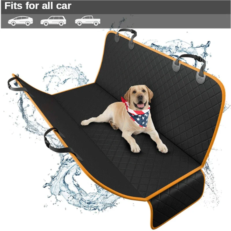 Preço Cão Carro Traseiro Voltar Assento Capa Vista Malha à Prova Dwaterproof água Pet Carrier Tapete De Assento De Carro Hammock Coxim Protector Com Zíper E Bolsos