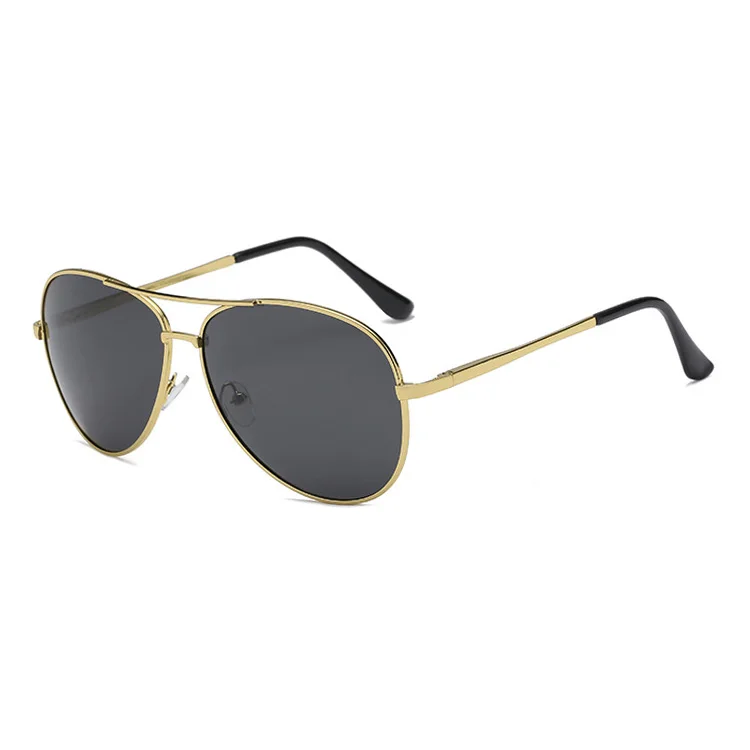 C4 Gold Black MADELINY классические мужские солнцезащитные очки Пилот поляризационные мужские солнцезащитные очки Брендовые дизайнерские очки gafas oculos de sol masculino MA112 - Цвет линз: C4 Gold Black