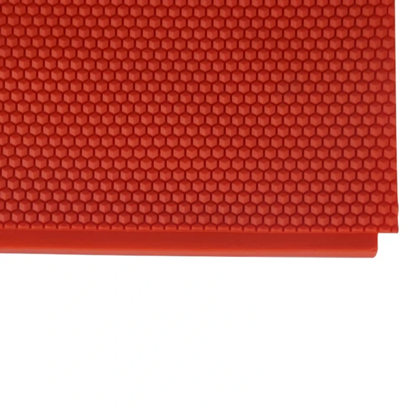 

Beekeeping Silicone Beeswax Honeycomb Mold Flexible Wax for Machine Foundation Sheets Press Embosser for Bees Beekeeper