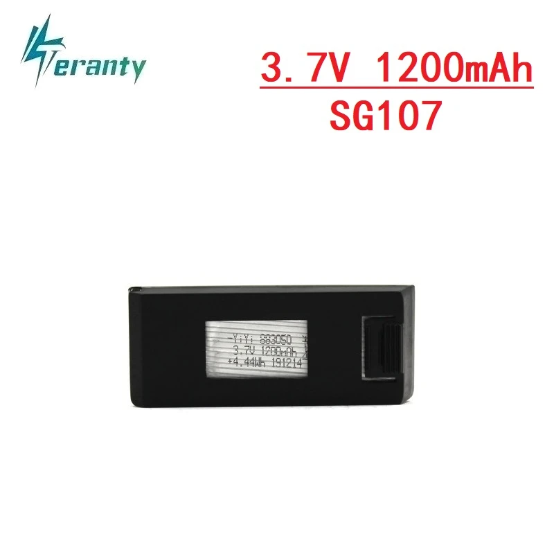 

1 шт. SG107 батарея мини Дрон запасные части 3,7 V 1200mAh lipo-battery складной Квадрокоптер RC дроны вертолет аксессуары