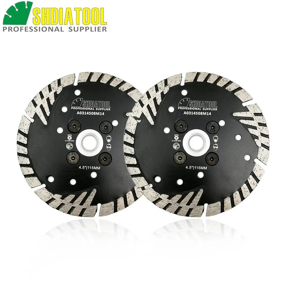 SHDIATOOL 2 шт M14 фланец 4,5 