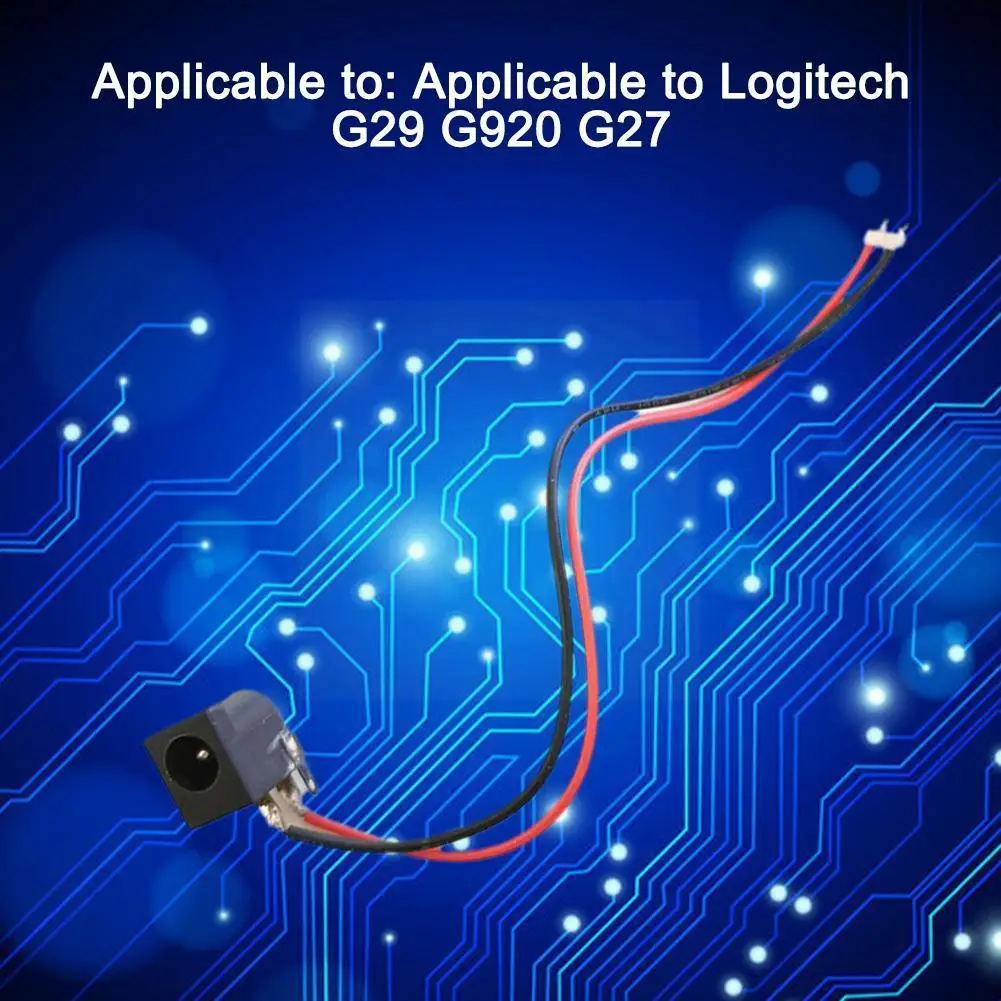 

1 Pcs Brand New for Logitech Racing Games G25/G27/G29/G920/ Pedal Outlet Steering Pedal Socket Wheel Shift Gear Power Socke V7F8