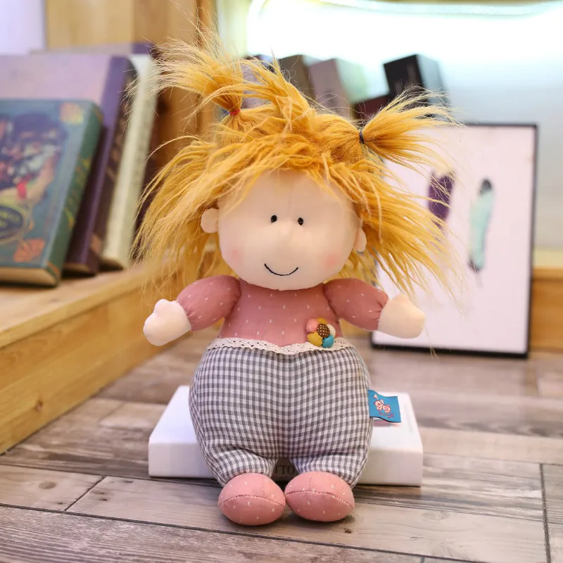 Милые плюшевые куклы маленькой сестры набивные игрушки принцессы для девочек