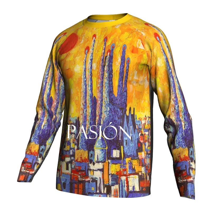 

Cycling Long Sleeve Motocross Jersey Jacket Bicycle Shirt MTB Bike Downhill Wear T-shirt Clothing Road Ride Mountain Tight Top