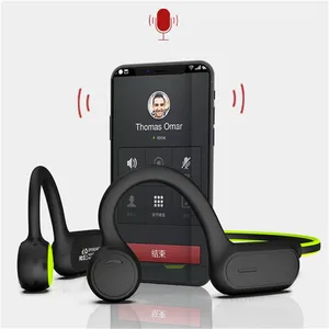 open ear earphones audio waterproof sport headset wireless stereo air bone conduction headphone for cycling running hiking free global shipping