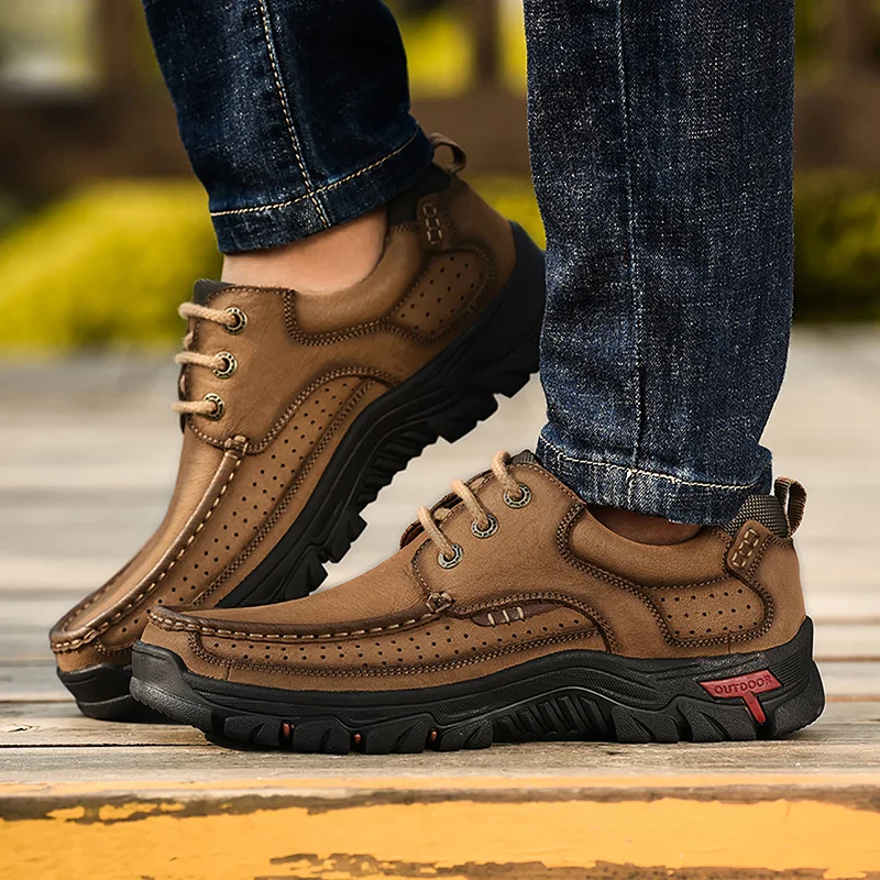 

Winter Boots Men Casual Mens Shoes Casual Men Black Leisure Sneakers Slip On For Loafers Hot Sale Fashion Leather Sports