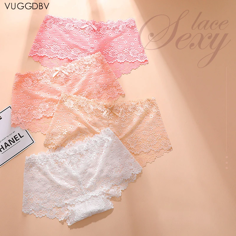 Взрывные модели сексуальные бесшовные кружевные трусики женское нижнее белье