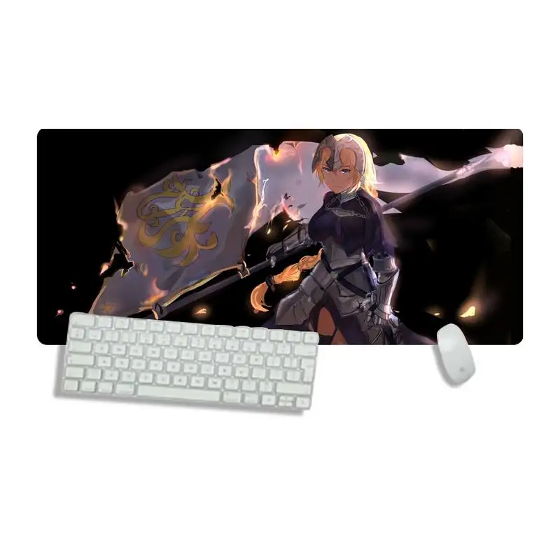 

gamer FateApocrypha gamer play mats Mousepad Desk Table Protect Gamer Office Work Large Mouse pad mats Non-slip Laptop Cushion
