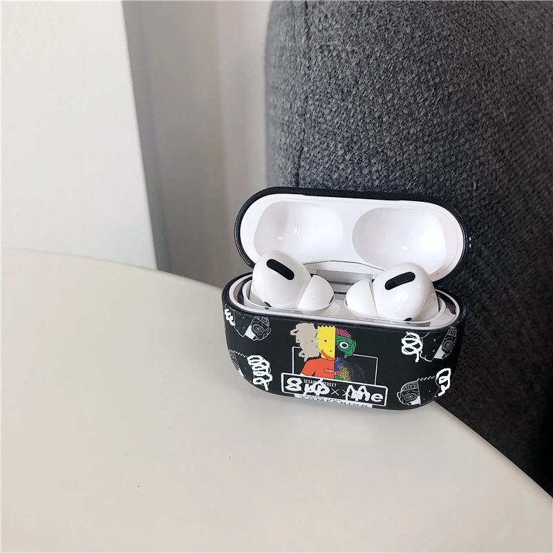Популярный Матовый чехол Funda для AirPods Pro Чехол для ПК Жесткий Модный чехол для Apple Air pods pro 3 tws Bluetooth чехол для наушников# EW