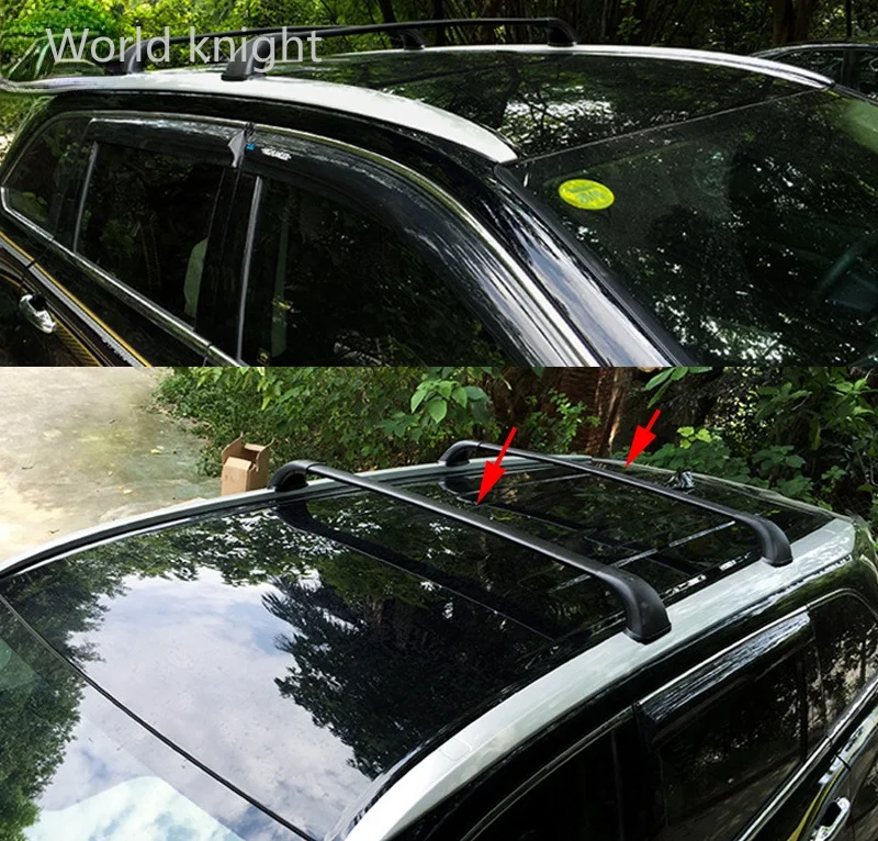 2018 высококачественный алюминиевый багажный багажник на крышу поперечные рейки