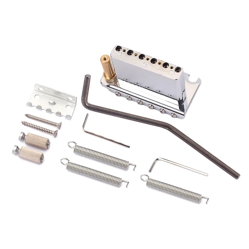 

Electric Guitar Tremolo System Bridge Saddles Set Beginner Musical Accessories