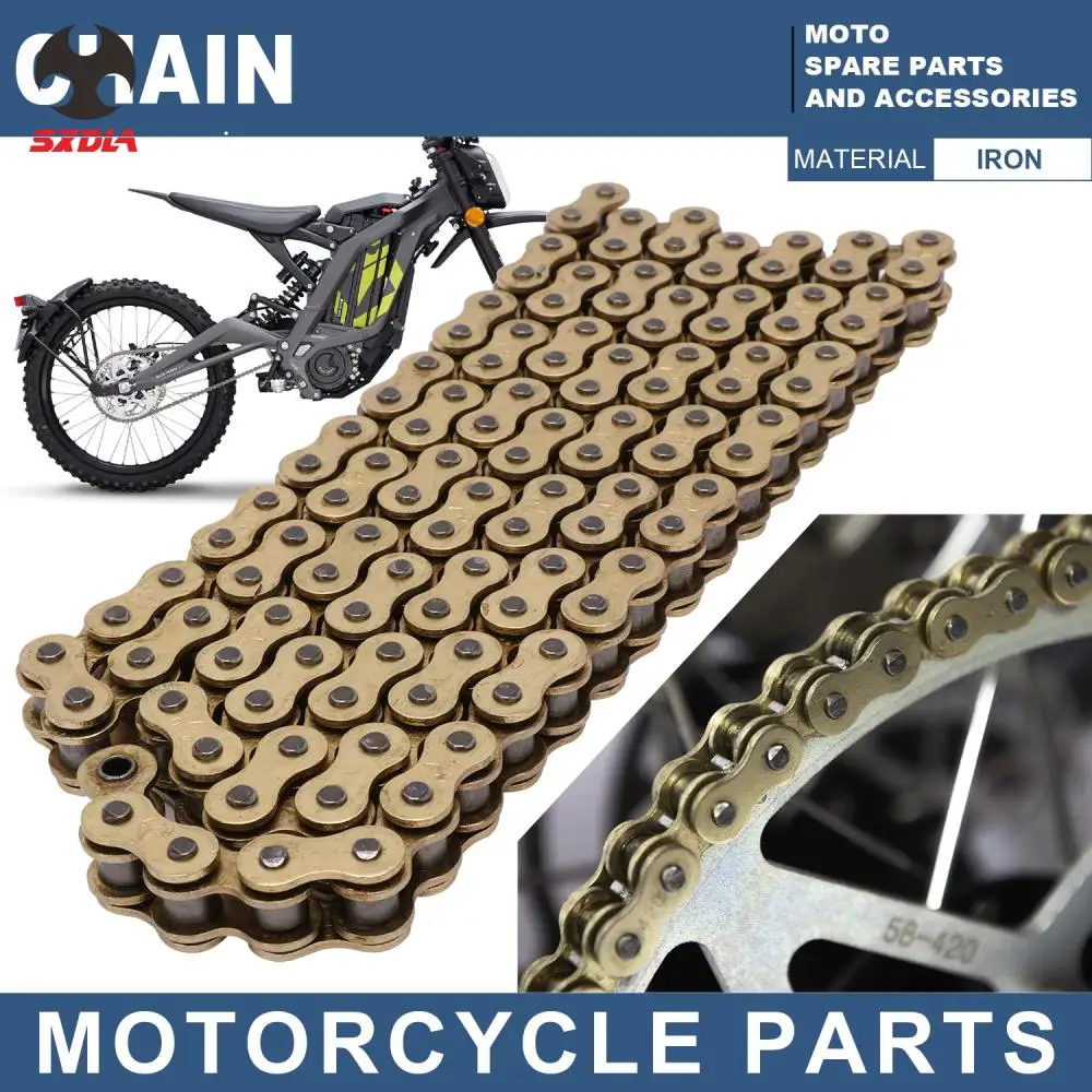 

Motorcycle 106L 112L Chain For Sur-Ron Sur Ron Surron X S Light Bee Off-Road Electric Vehicle Cross-country Bike