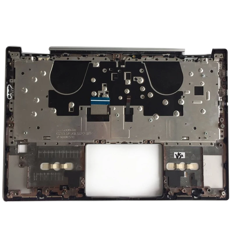Barato Nueva Computadora Portátil Para Lenovo Yoga 720-13 720-13IKB Funda De Portátil Cubierta Superior Con Reposamanos Con Retroiluminación Teclado De Plata