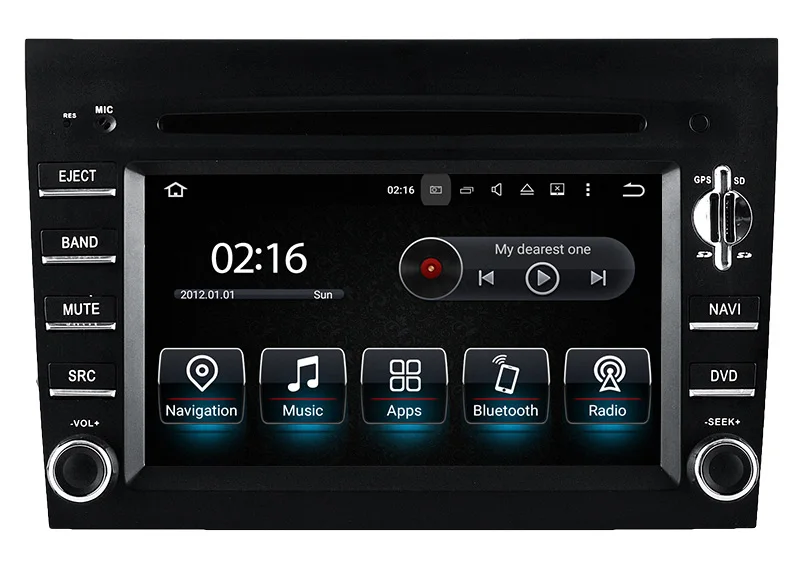 Автомобильный dvd плеер на Android 10 0 Восьмиядерный процессор gps навигация для Porsche 911