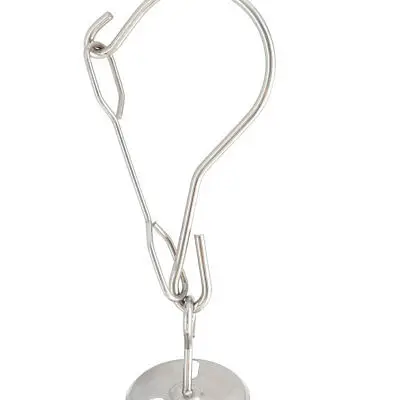 

20 Clips Double layer Outdoor Stainless Steel Round Clothes Socks Clothespin Ties Holder Hanger Clip Rack Underwear Panties Clip