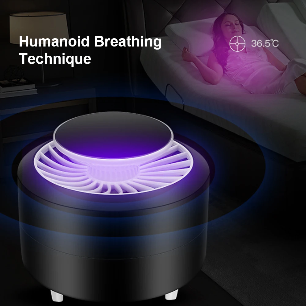 Лампа для отпугивания насекомых ловушка комаров УФ-ночсветильник светодиодная