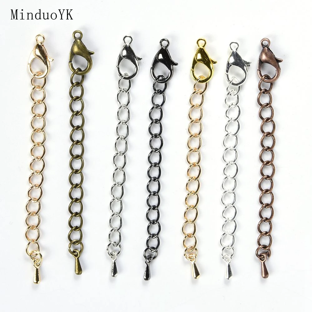 Цепочка для браслета и ожерелья 10 20 шт.|Ювелирная фурнитура компоненты| |