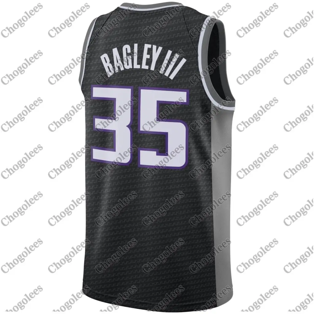 

Men Basketball Jersey Marvin Bagley III Sacramento 20192020 Swingman Jersey Statement Edition Black