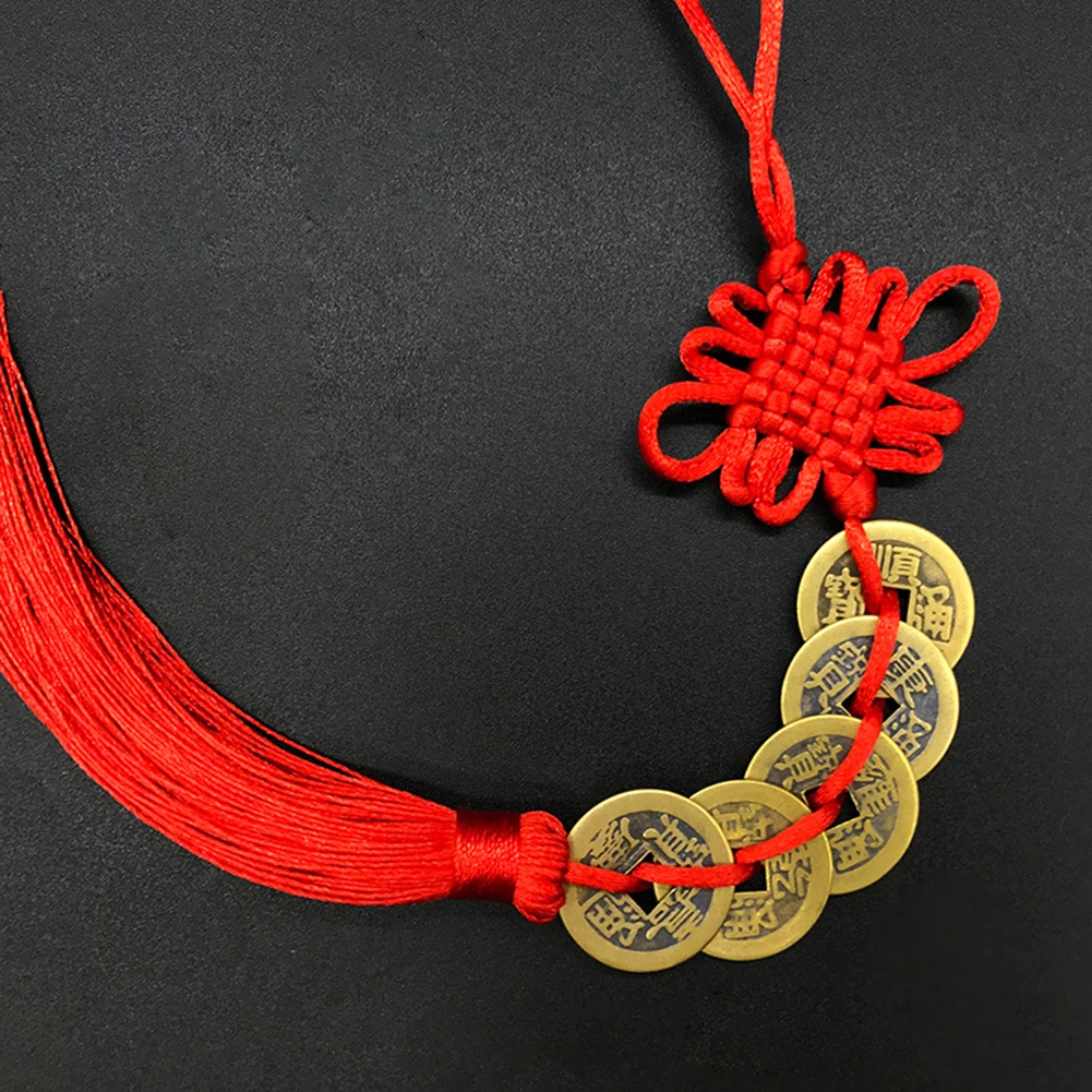 10 шт. Новогодние украшения фэн шуй талисман древние монеты иностранных валют