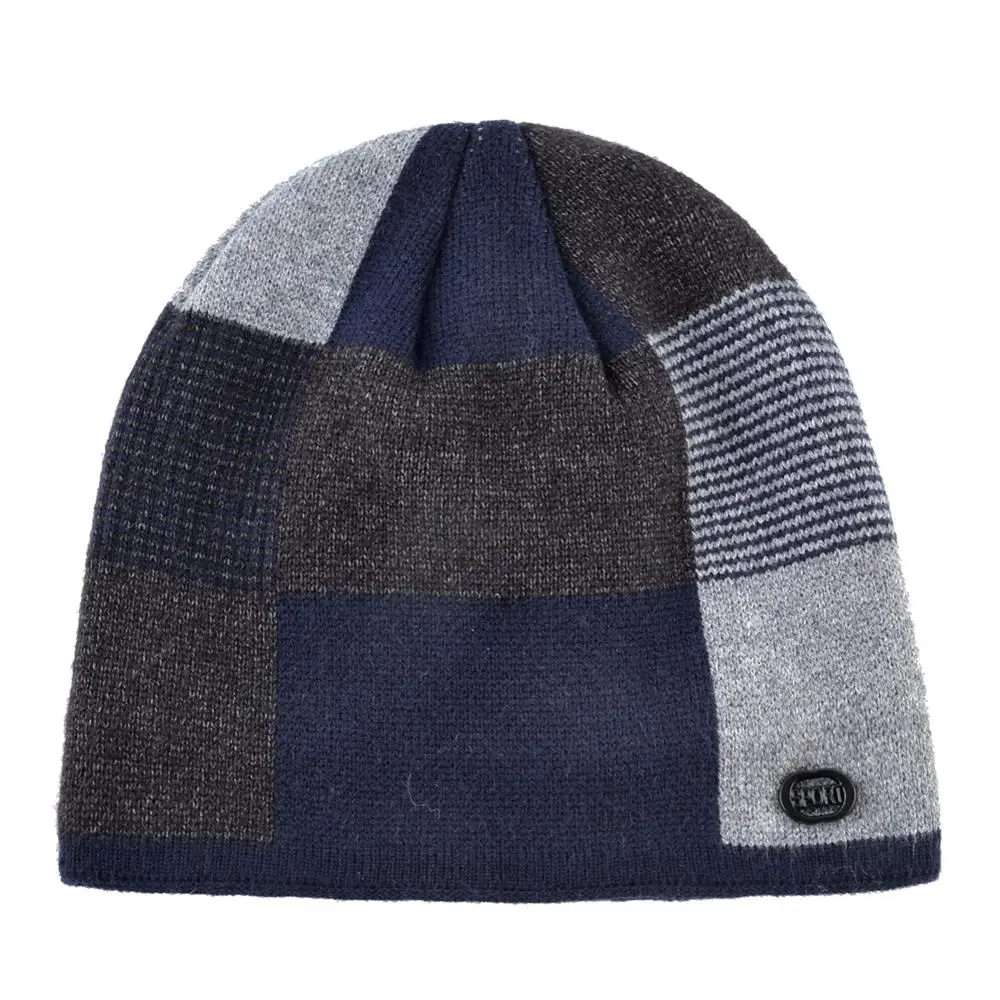 юность шапка зимняя модная плотная вязаная бини мужская балаклава горнолыжная