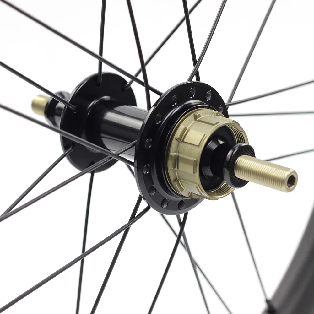 Silverock карбоновые колеса 1" 1 3/8" 349 обода тормоза 38 мм клинчер 1-3S для Brompton 3sixty складной велосипед на заказ велосипед колесная