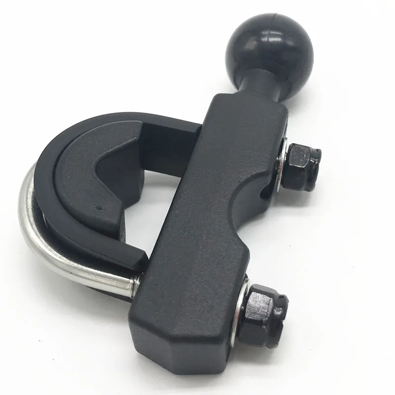 Aluminum Long Plate Type Motorcycle Handlebar and Pump Base Mount Holder with 1 inch Ball for gopro garmin | Автомобили и