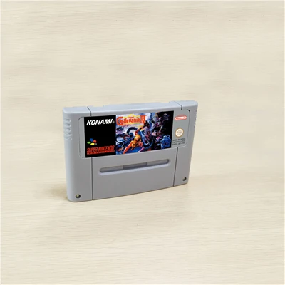 Super Castlevania IV карта действия для игры Европейская версия на английском
