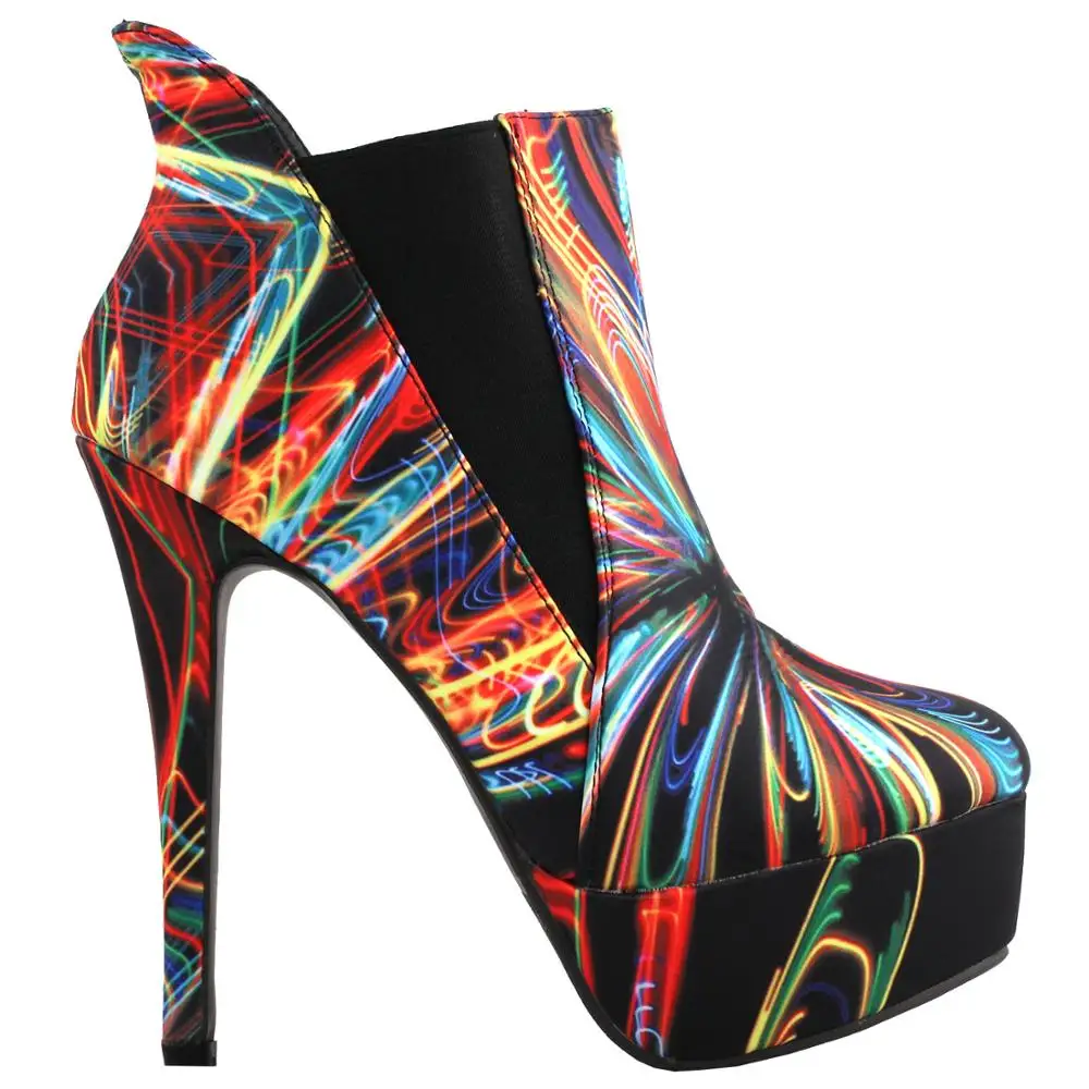 LF80843/башмачки Белого и Голубого Цвета фарфоровая платформа на шпильках размер